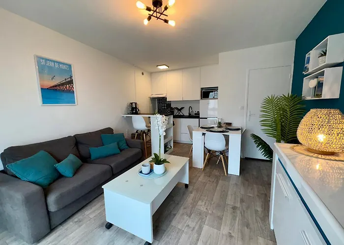 Cosy A 50m De La A St Hilaire De Riez - Fr-1-323-561 סנט-אילר-דה-רייה