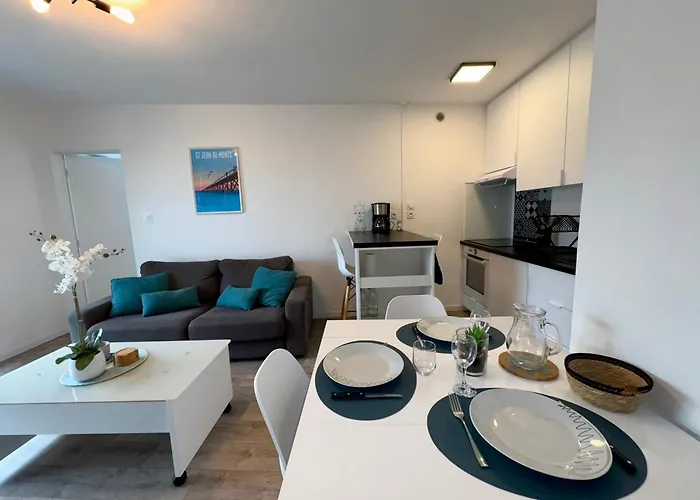 Cosy A 50m De La A St Hilaire De Riez - Fr-1-323-561 דירה *