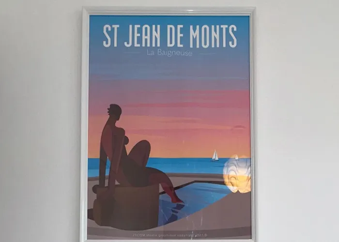 Cosy A 50m De La A St Hilaire De Riez - Fr-1-323-561 *