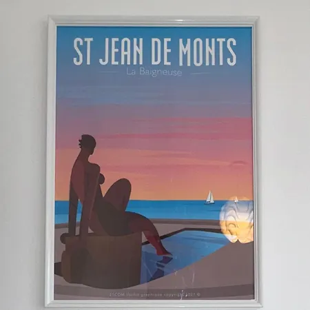 Cosy A 50m De La A St Hilaire De Riez - Fr-1-323-561 *